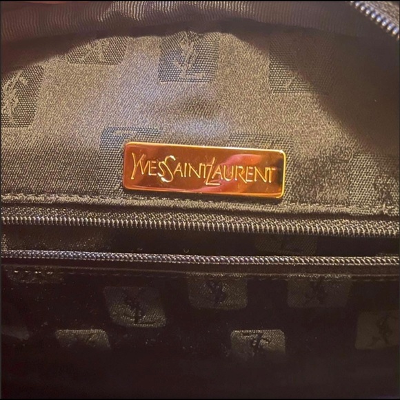 Yves Saint Laurent Bags Authentic Vintage Black Ysl Shoulder Bag